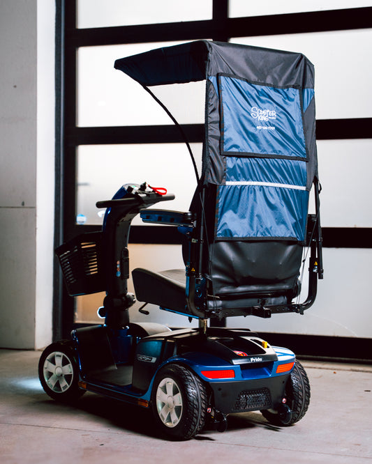 Premium Scooter With Sunshade (4 Wheel)