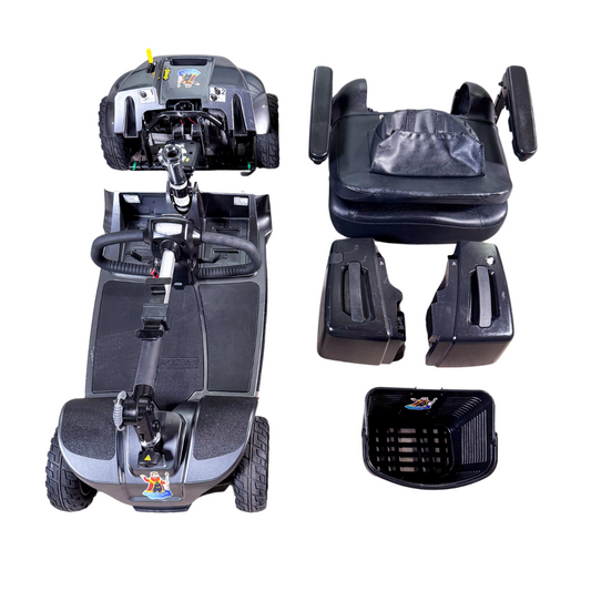 Multiday Rental 4 Wheel 400 Pound Capacity Scooter