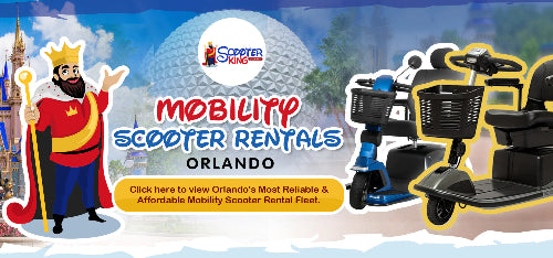 Orlando mobility scooter rental for Disney, SeaWorld, Hollywood Studios, and all theme parks