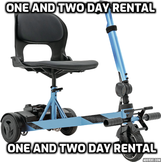 1 & 2 Day Rental $75 Flat Rate Price Super Compact 200 Pound Capacity