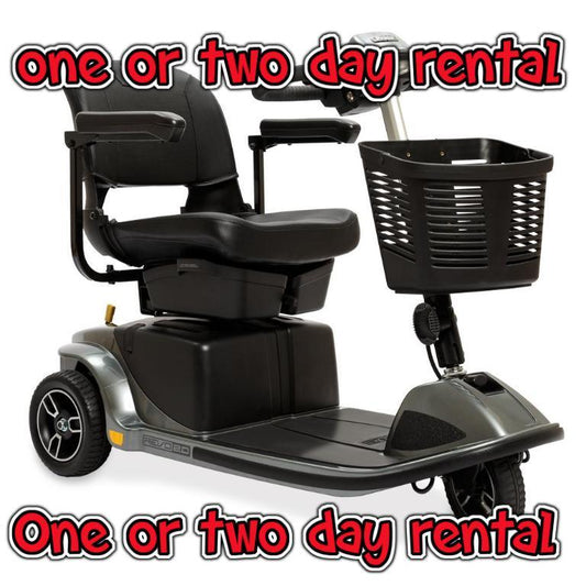 1 & 2 Day Rentals $100 Flat Rate 3 Wheel 400 Pound Rated Scooter